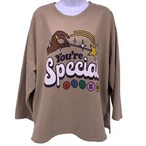 Lizzo You're Special Sasha Flute Crew Neck Sweatshirt Womens Size 3X